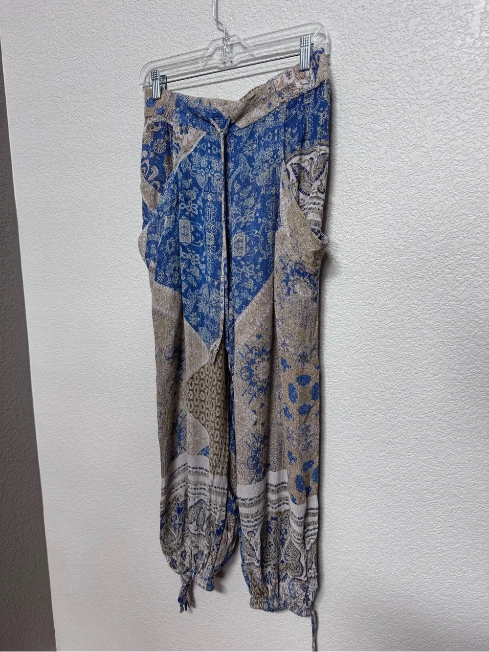 Free People Printed Balloon Pants Women’s S Cinched Ankle